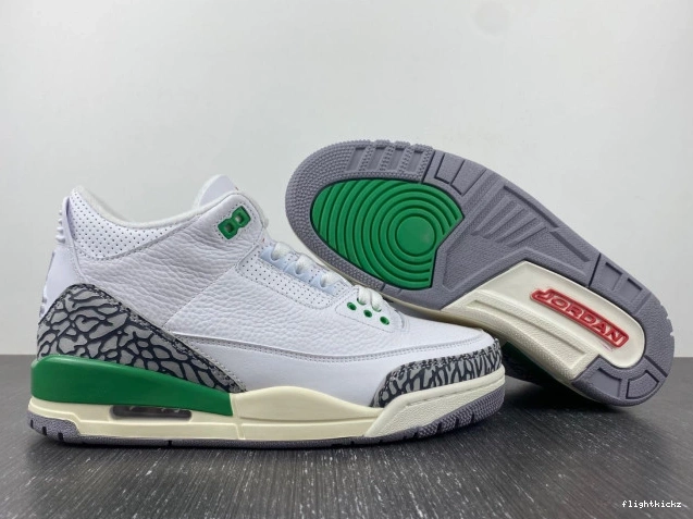 Green Jordan (W) 3 Lucky Retro CK9246-136 1202